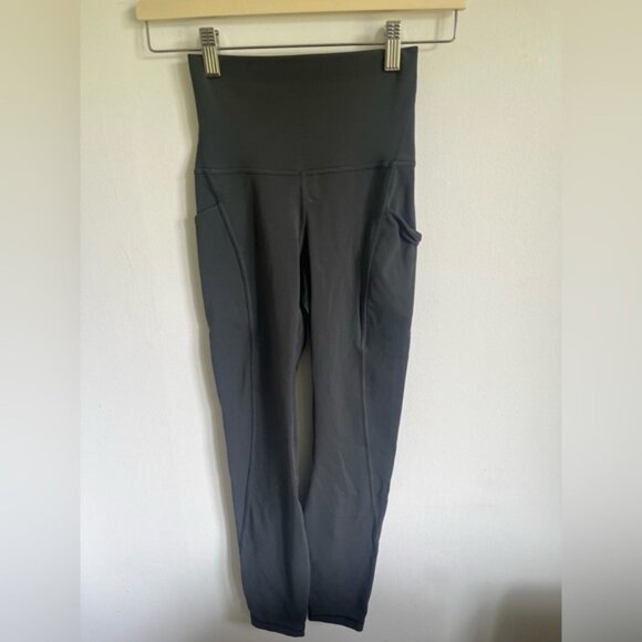 Lululemon Align High-Rise Leggings Pant with Pockets 25" Oil Grey US 2 - Picture 1 of 5